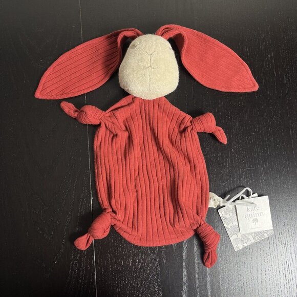 kate quinn | Toys | Nwt Kate Quinn Rust Bunny Rabbit Security Blanket ...